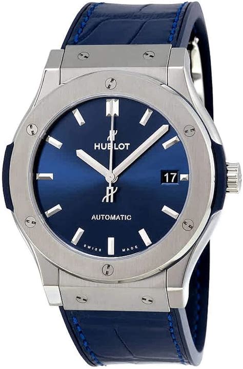 montre hublot homme bleu|hublot gmt.